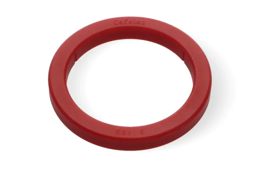Cafelat piros szilikon tömítés, mérete 8,0 mm.
