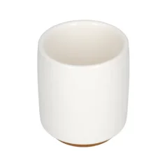 Biały kubek Fellow Monty Cortado Cup o pojemności 130 ml, idealny do kawy lungo.
