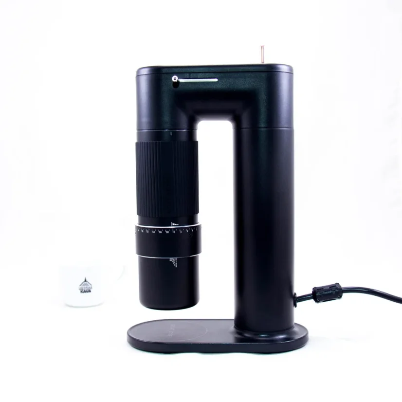 Handmatige koffiemolen Goat Story Arco 2-in-1 met 230V, ideaal voor het thuis malen van koffiebonen.