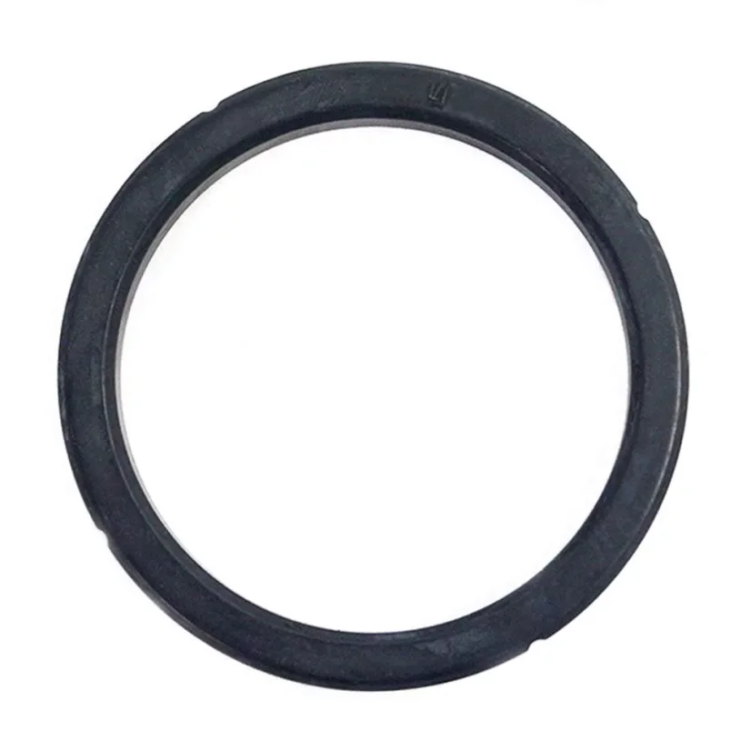 Black rubber head gasket for coffee machine