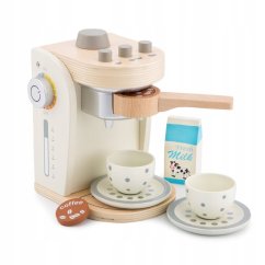 New Classic Toys - Cafetera infantil blanca