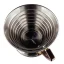 Body of Kalita 185 dripper for filter and coffee.