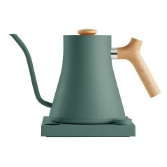 Fellow Stagg EKG kettle green with wooden handle