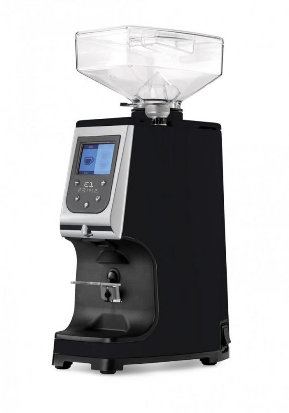 Black espresso coffee grinder Victoria Arduino Eagle One Prima.