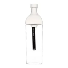 White Hario Ka-Ku bottle designed for coffee preparation. White Hario Ka-Ku bottle designed for coffee preparation.