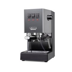 Gray home single-boiler espresso machine New Classic EVO.