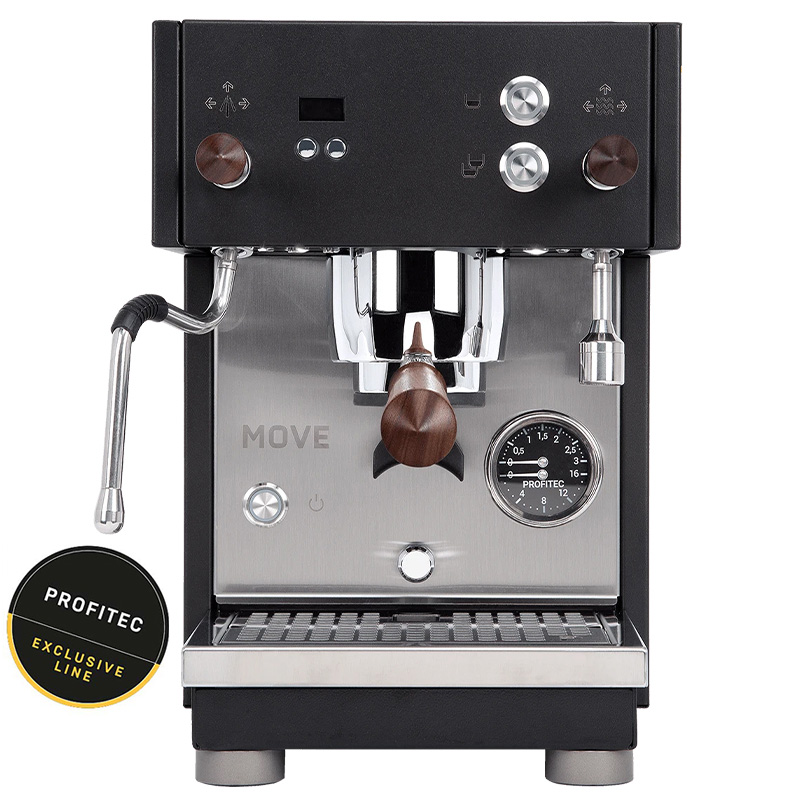 Profitec MOVE - luxury lever espresso machine with 2 boilers and OLED display