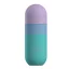 Pastel turquoise thermos mug with a capacity of 420 ml that keeps beverages warm thanks to its thermal function.