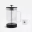French coffee press Barista & Co Core Coffee Press Black with a capacity of 1000 ml in black, ideal for preparing up to 8 cups of coffee.
