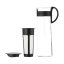 Kettle noire Hario Mizudashi décomposé pour la préparation de cold brew. Capacité de 1000 ml.