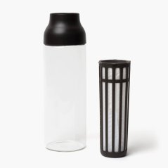 Brązowy dzbanek Kinto Capsule do przygotowywania cold brew. Pojemność 1000 ml.