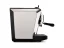 Espresso kafijas automāts Nuova Simonelli Oscar II elegantā melnā krāsā ir ideāls garda kapučīno gatavošanai mājās.