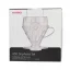Ensemble pour la préparation du café Hario V60 Drip-Assist Set en plastique, d'une marque renommée.
