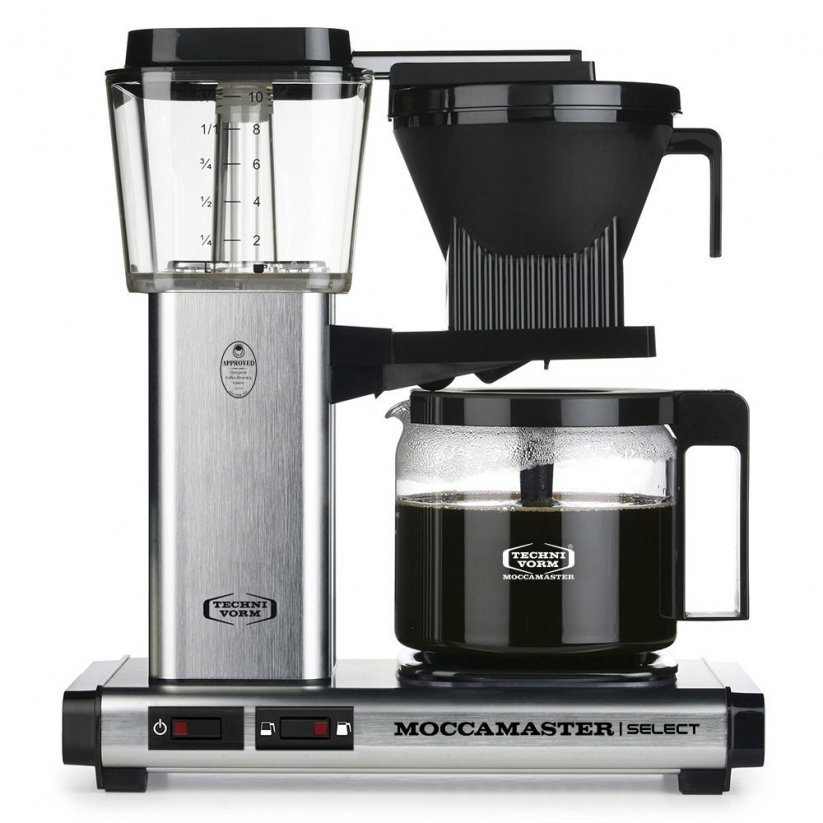 Moccamaster KBG Select Technivorm Fonction de la cafetière : réchauffage du café