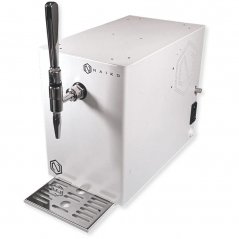 Naiko Nitrogen Cold Brew Coffee Dispenser w kolorze białym.