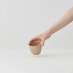 Orange Aoomi Sand Mug A03 cappuccino cup with a 200 ml capacity. Orange Aoomi Sand Mug A03 cappuccino cup with a 200 ml capacity.