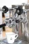 Coffee beans and control panel of Lelit Mara espresso machine.