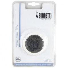 Silikondichtung fir Edelstol Mokakanne Bialetti (4 Taassen)