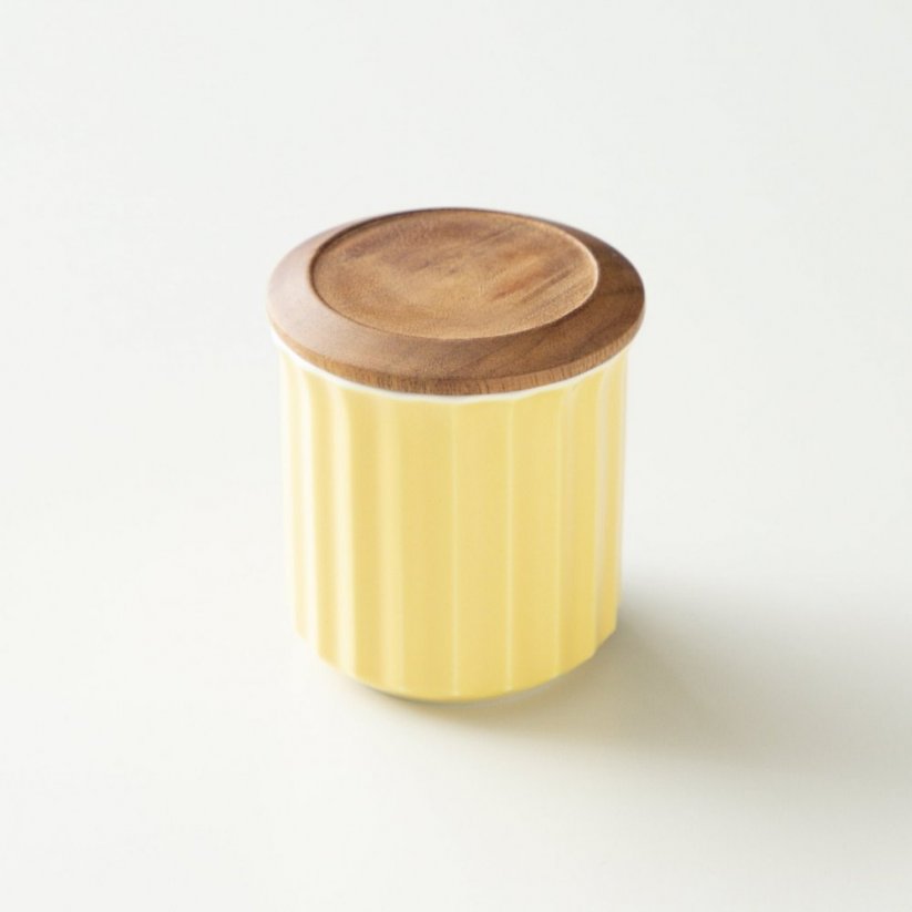 Origami Canister yellow