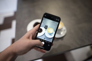 How to promote the café on social media?