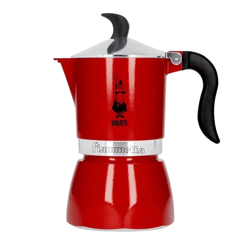 Bialetti Fiammetta 3v czerwonym kolorze.