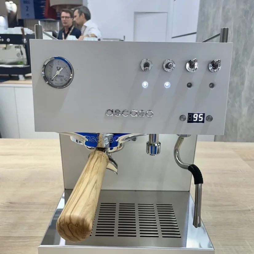 Ascaso Steel DUO PID White&Wood