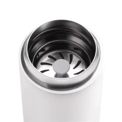 White Fellow Carter Move Mug with a capacity of 355 ml, ideal for travel.
