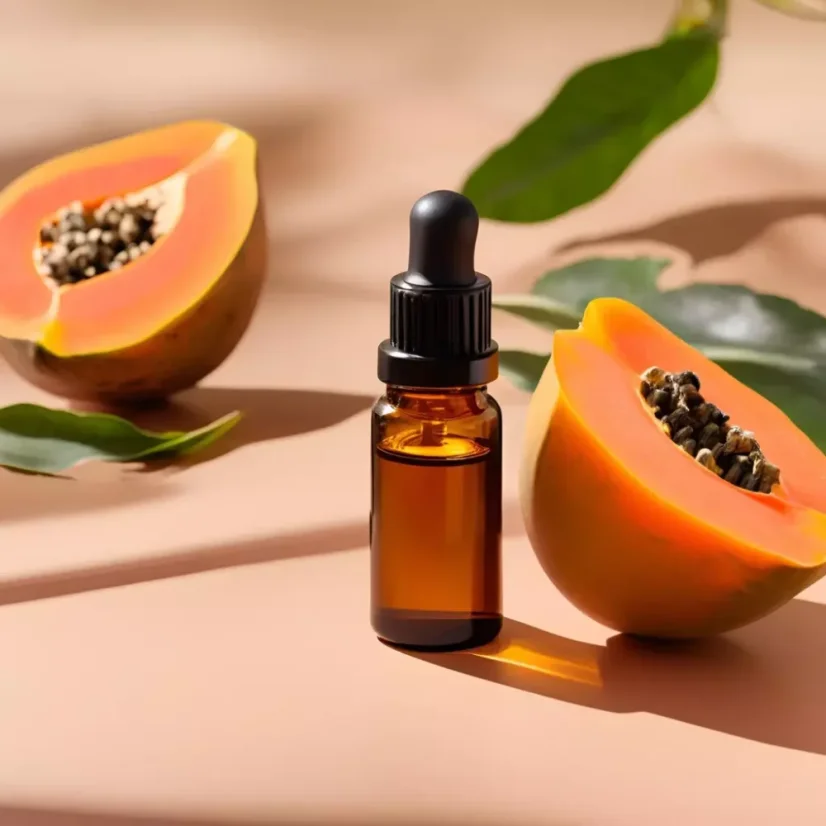 Óleo de mamão BIO é um óleo transportador 100% natural, ideal para massagens e nutrição da pele, com aroma neutro.
