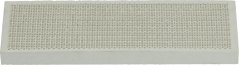 Keramik-Heizplack 175x60x13 mm, rechteckeg Keramikplack mat enger dichter Wabenstruktur. Keramik-Heizplack 175x60x13 mm, rechteckeg Keramikplack mat enger dichter Wabenstruktur.