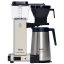 Weißer Kaffeebereiter Moccamaster KBGT 741 von Technivorm, geeignet für Liebhaber von hochwertigem Kaffee.