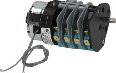 Zäittimer 11804F1PMD, 4 Nocken, mat Elektromotor, véier Nockenunitéiten a blousse Zouleedungsdraten