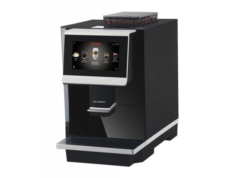 Automatic professional coffee machine Dr. Coffee C12 with auto shut-off function.