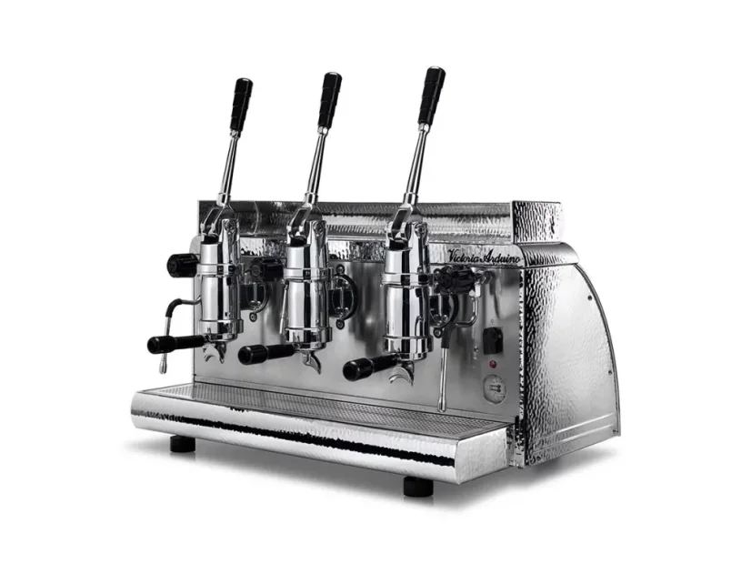 Machine à café professionnelle Victoria Arduino Athena Leva 3GR avec désignation standard.