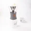 Side view of a white Asobu coffee maker for homemade cold brew.