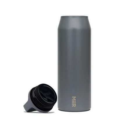 Termohrnček MiiR Wide Mouth Bottle Basal v sivej farbe s objemom 950 ml, ideálny na cestovanie.