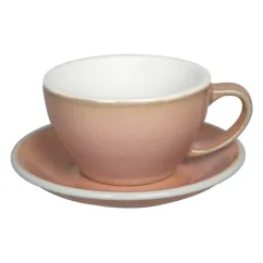 Loveramics Egg - Cafe Latte 300 ml Cup and Saucer - Rose Loveramics Egg - Cafe Latte 300 ml Cup and Saucer - Rose