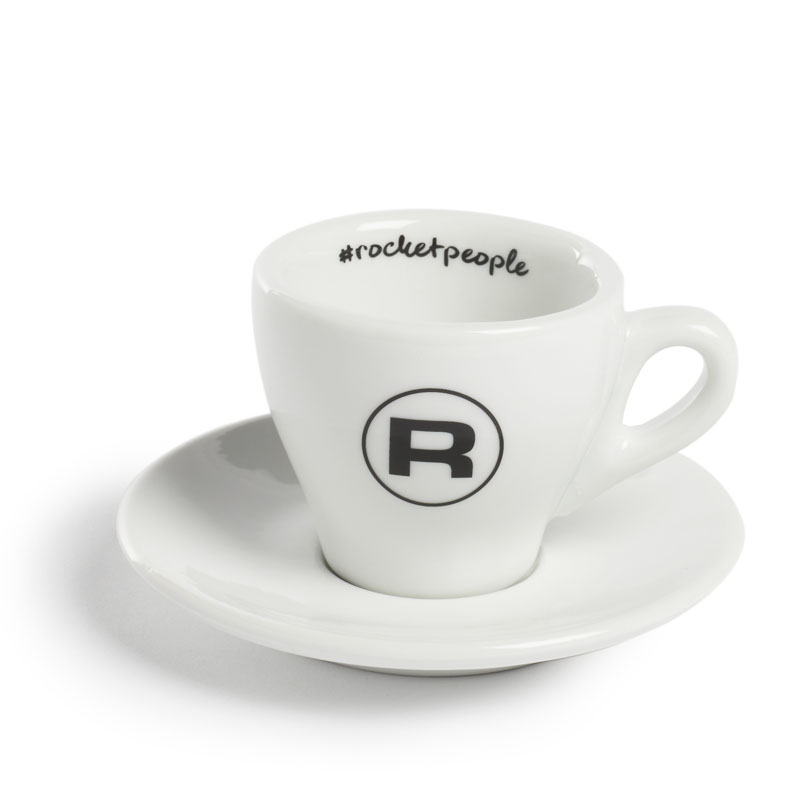 Rocket Espresso taza con platillo rocketpeople 60 ml