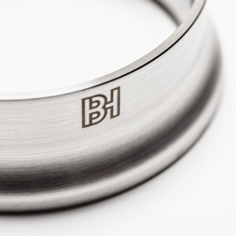 Detail of the Barista Hustle Ring.