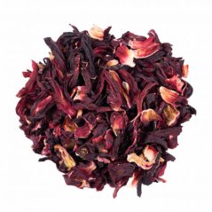 Tisane d'hibiscus, bio organique, en vrac Tisane d'hibiscus, bio organique, en vrac