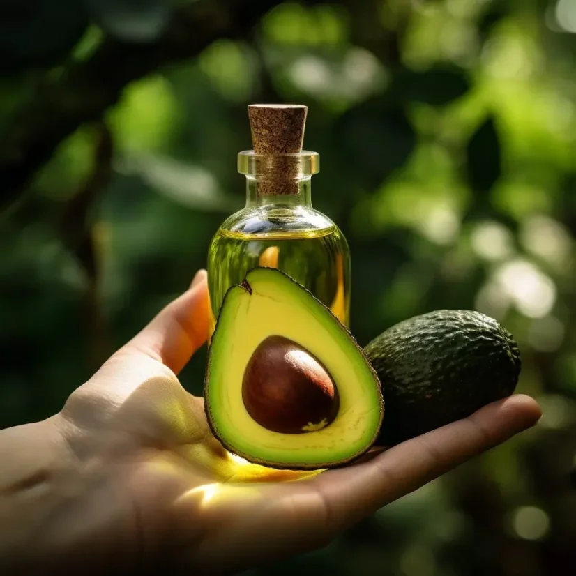 L'huile essentielle d'avocat en flacon de 10 ml est 100 % naturelle et idéale pour prendre soin de la peau.