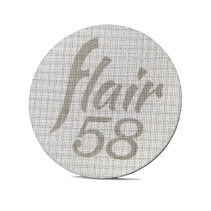 Metallsieb der Marke Flair Espresso, speziell für die Kaffeemaschine Flair 58 entworfen.