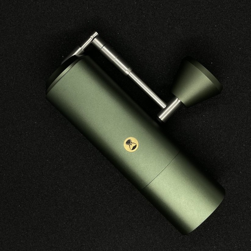 Zelený ručný mlynček Timemore Chestnut série X.