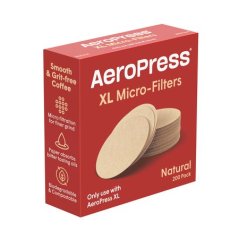 Aeropress® XL mikrofiltrid naturaalne 200 tükki