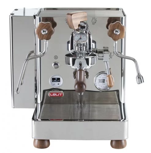 Kávovar Lelit Bianca PL162T, domáci pákový espresso stroj s funkciou nastavenia teploty.