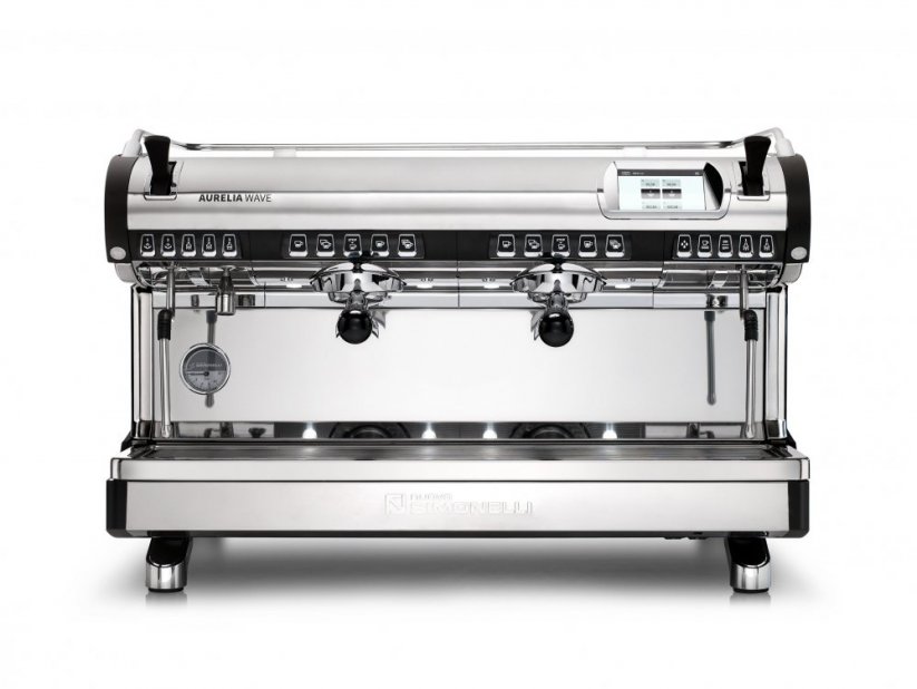 Nuova Simonelli Aurelia Wave 2GR Digit - Caffettiere professionali a leva: funzioni della macchina da caffè : impostazione della quantità d'acqua