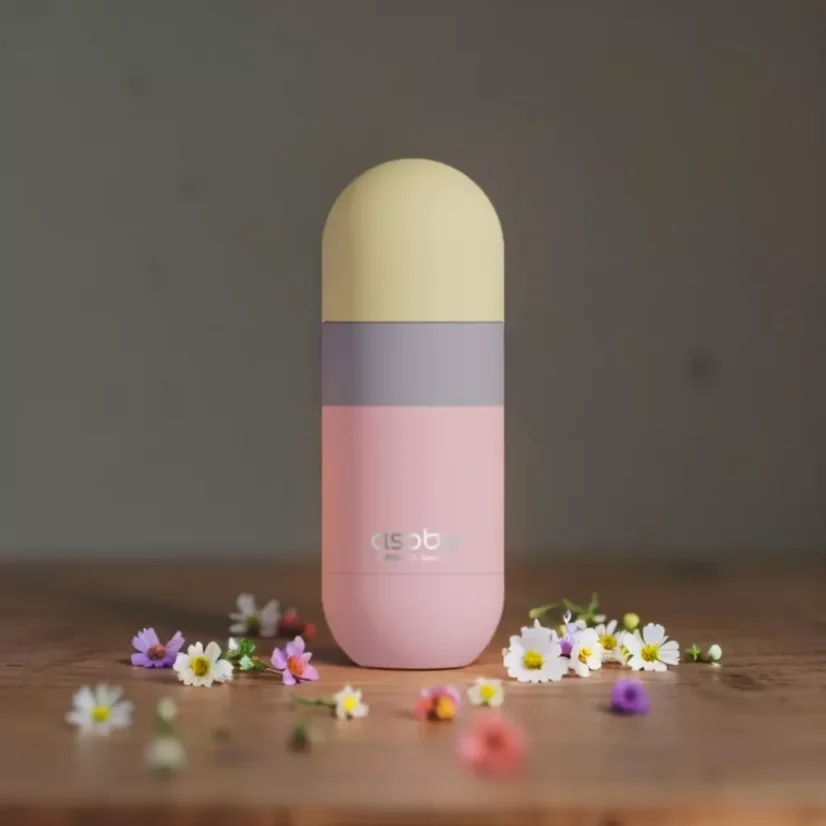 Asobu Orb Bottle 420 ml Pastel Peach