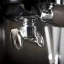 Dvojité vyústění portafilteru kávovaru Lelit Grace PL81T v detailnom zábere