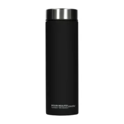 Thermobecher Asobu Le Baton in Silber mit einem Fassungsvermögen von 500 ml, ideal für die Temperaturhaltung von Getränken während des Reisens.