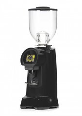 Black Italian coffee grinder Eureka Helios 80.