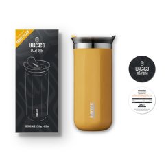 Cestovný termohrnček Wacaco Octaroma Grande - Amber Yellow 435 ml